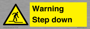 Warning Step down